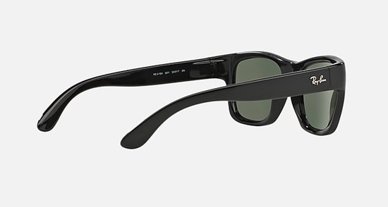 Ray-Ban RB4194 601 Zonnebril - Zwart/Groen - 53mm — afbeelding 3
