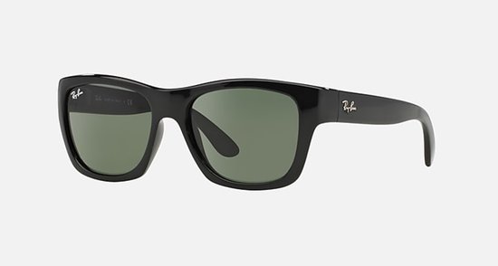 Ray-Ban RB4194 601 Zonnebril - Zwart/Groen - 53mm — afbeelding 2