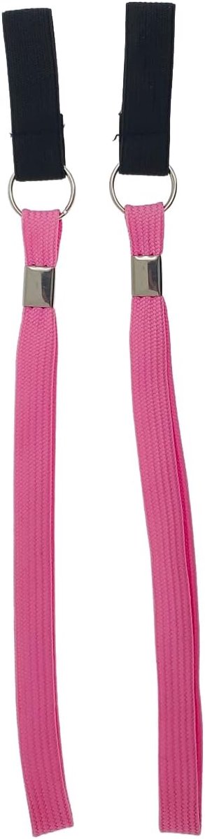 - Paar wandelstok of wandelstok polsbandjes koorden lanyards (roze)