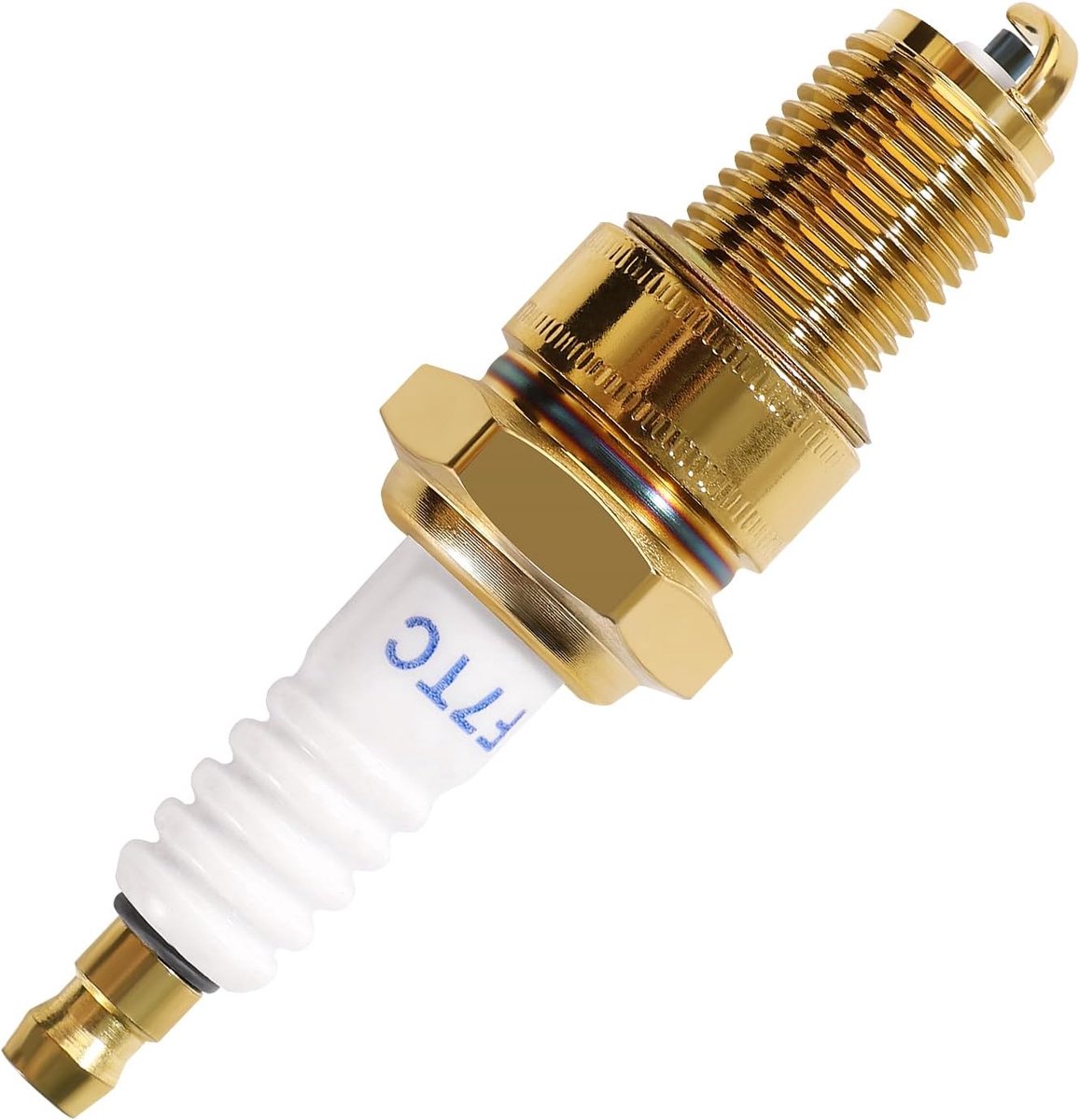 Bougies F7TC, Grasmaaier Bougie, F6TC / F7TC Bougie Vervanging, voor GX120 GX200 GX240 Go Kart Mini Bike Grondbewerking Polijstmachine 168F, Goud
