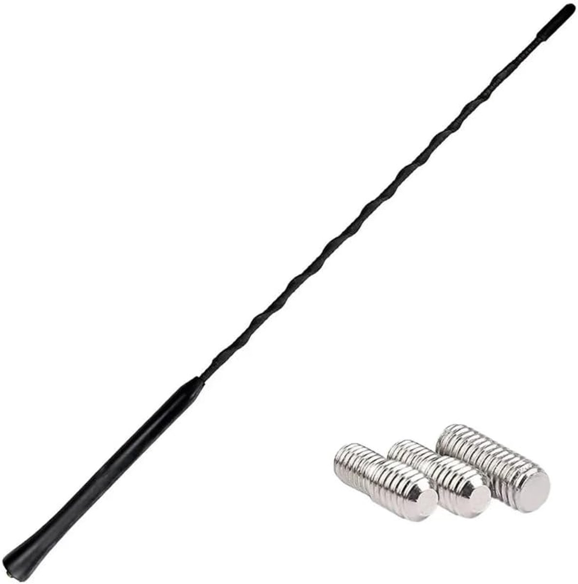 A155 - Autoantenne dakantenne 40 cm voor VW Golf 4 5 6 7 Lupo Polo 6R Audi Opel Ford Focus Renault BMW Seat Skoda DAB antenne auto antenne dak autoradio