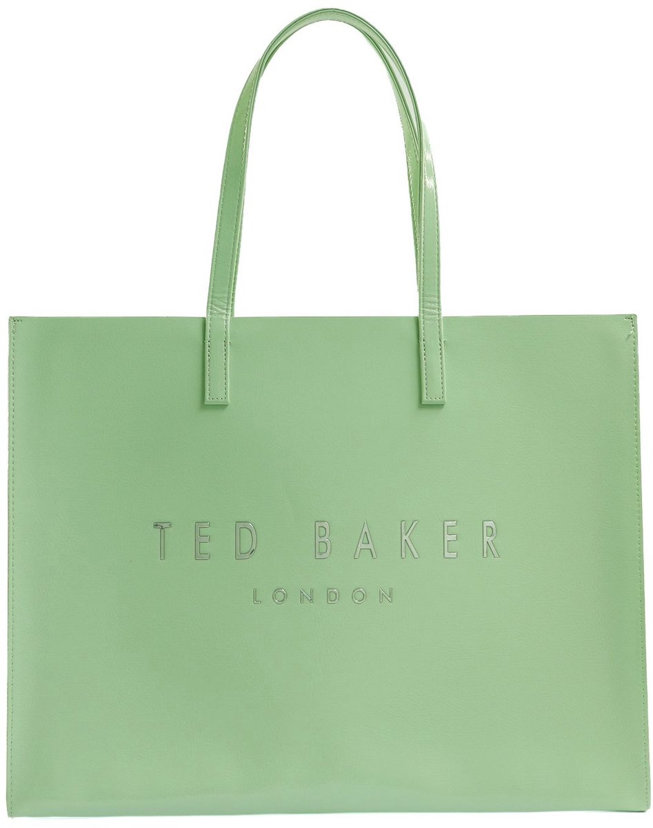 Ted Baker shopper Crikon Crinkle Extra Large Icon Bag LT - Green mintgroen