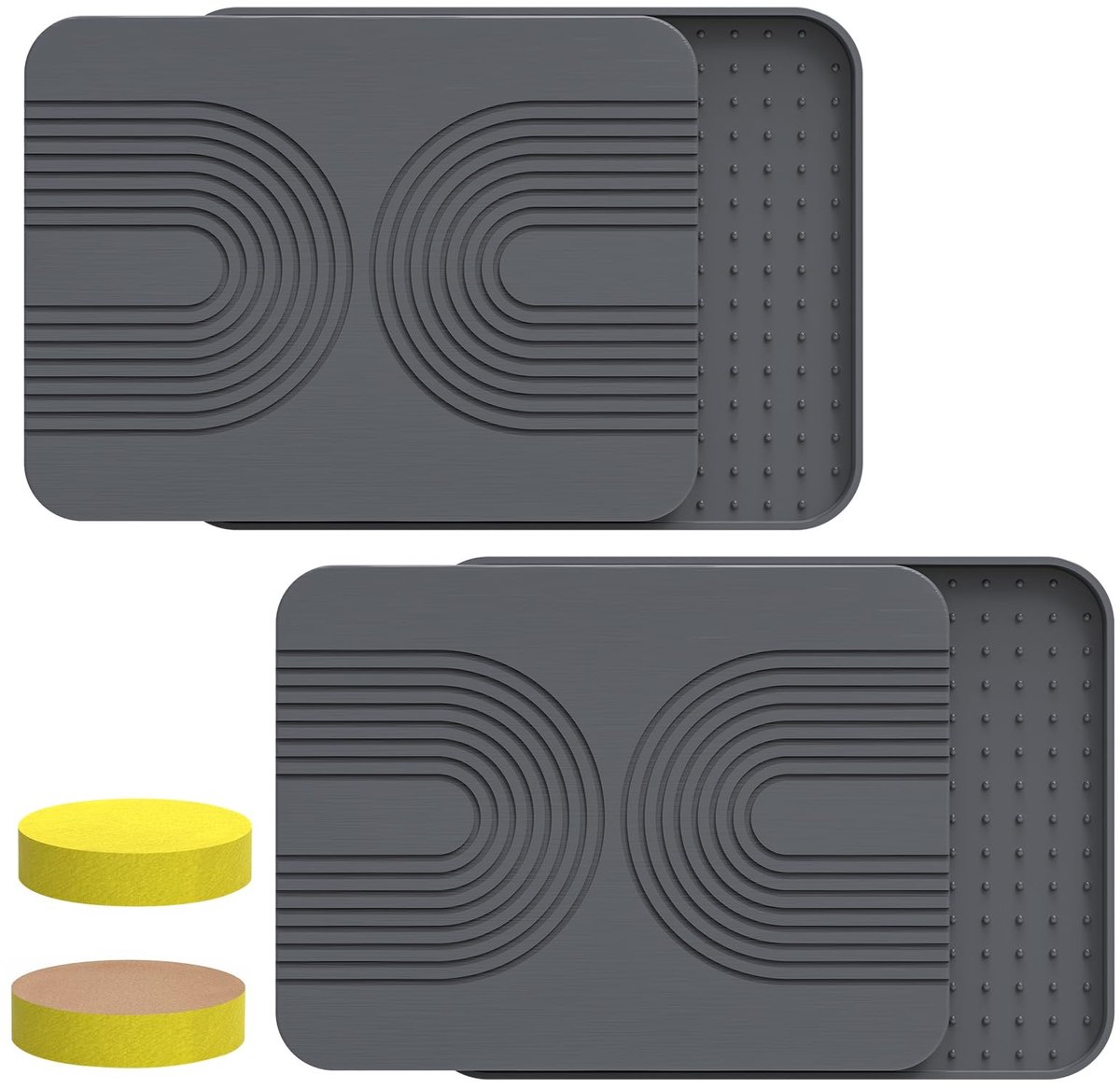 Omgoods - Stone Draining Mat met Waterabsorberende Eigenschappen in Grijs