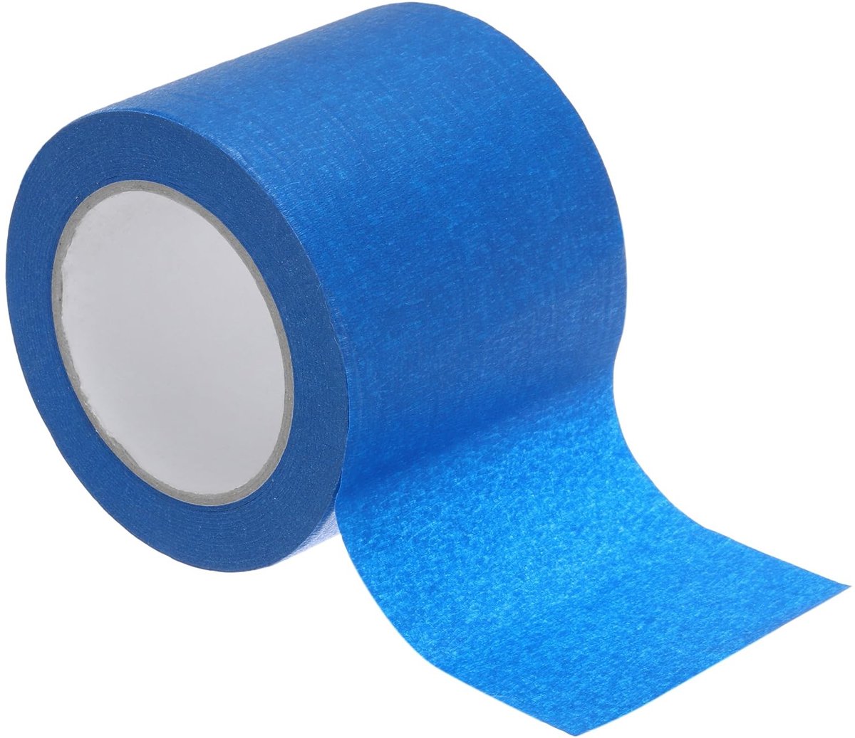 Omgoods - Crepe Papier Plakband 50 m x 7,5 cm Blauw