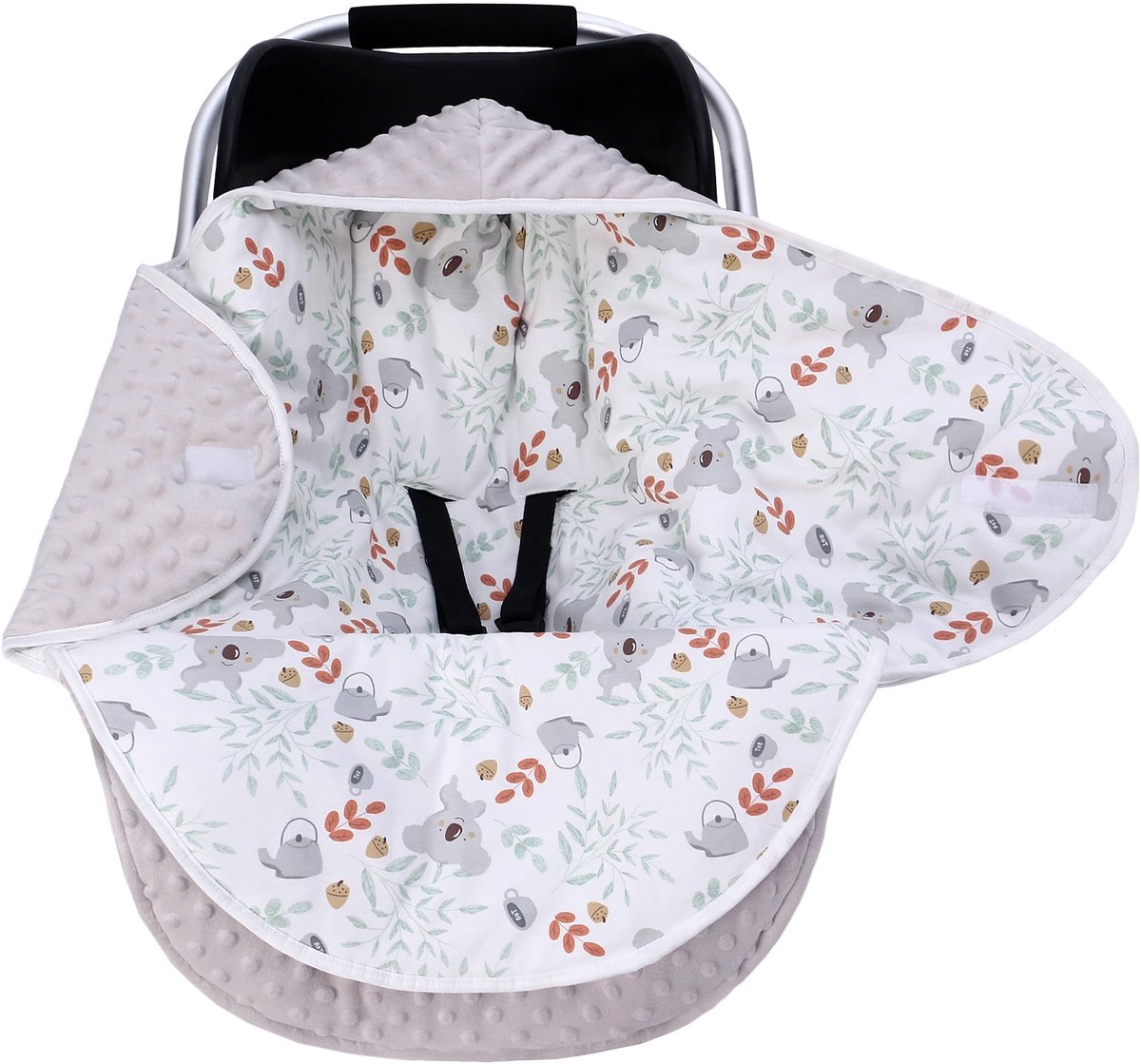 Omgoods - Katoenen Swaddle Dekentje voor Baby's 3-12 Maanden