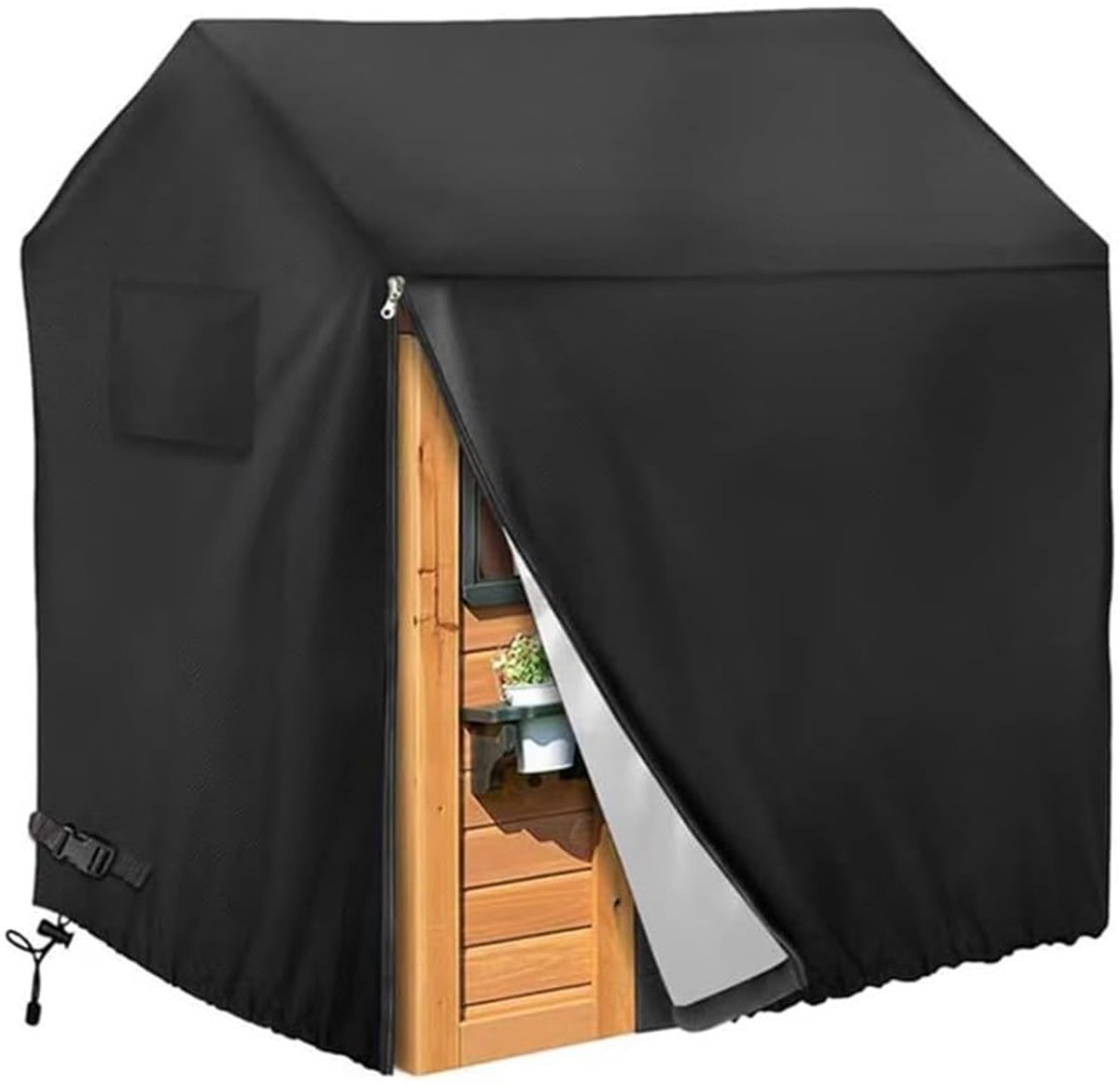 Omgoods - Waterdicht 210D Afdekzeil voor Buiten - 110 x 120 x 140 cm