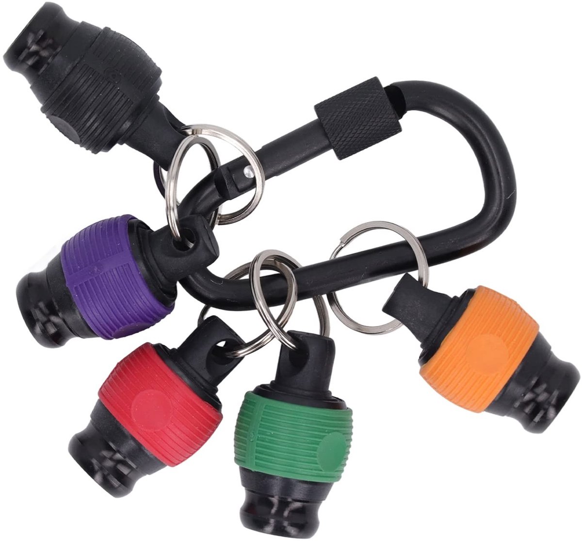 Omgoods - 6 Stuks Boor Bithouders Sleutelhanger