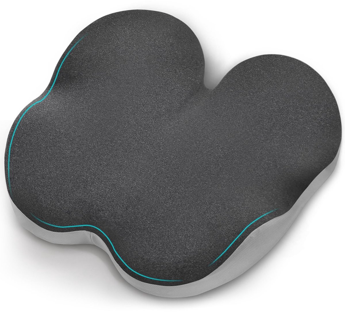 Omgoods - Ergonomische Memory Foam Zitkussen voor Kantoorstoel - Coccyx Ondersteuning