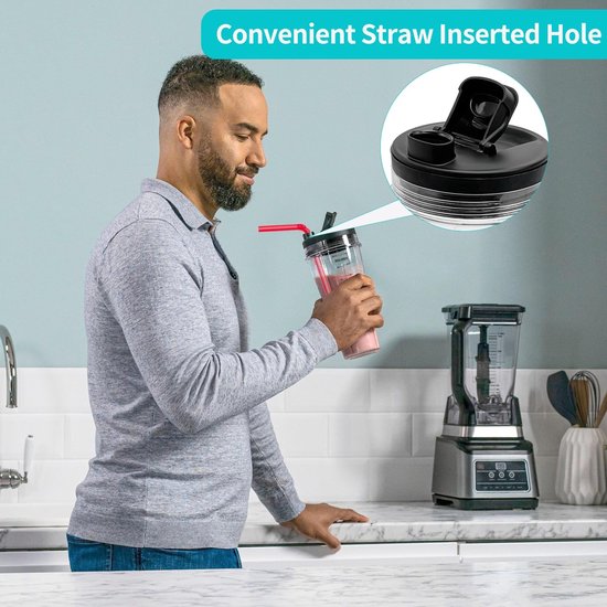 Omgoods - Set van 2 Mixer Bekers voor Ninja Blender — afbeelding 4