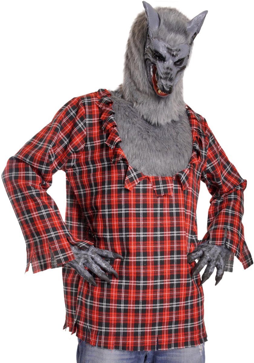 Omgoods - Realistisch Weerwolf Kostuum voor Halloween en Cosplay