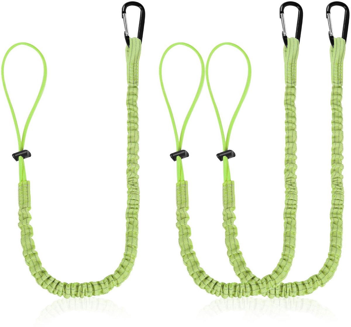 Omgoods - Set van 3 Gereedschap Touwen met Karabijnhaak