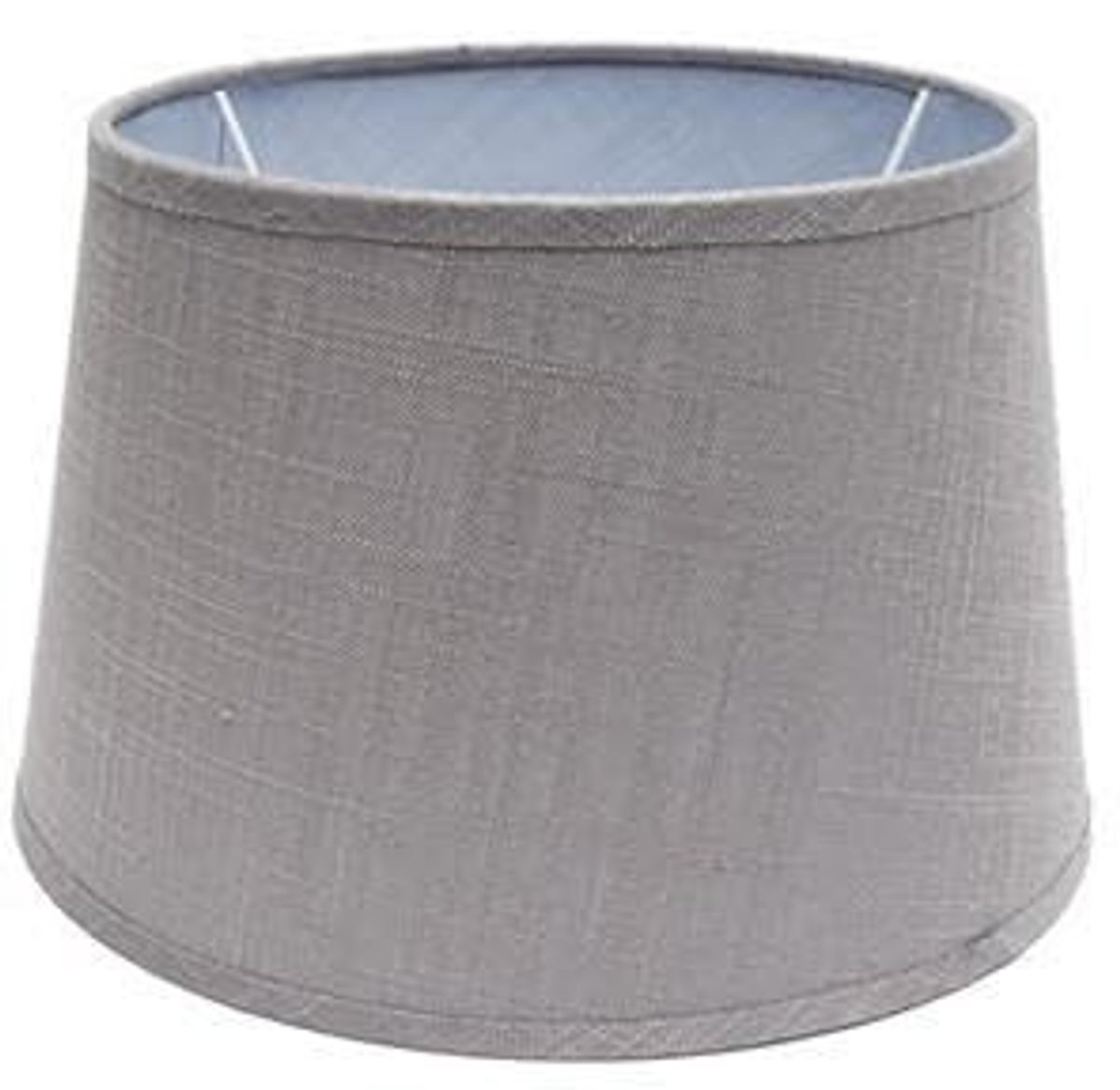 Omgoods - Grijze Lampshade met Open Conische Vorm voor E27 Lampen