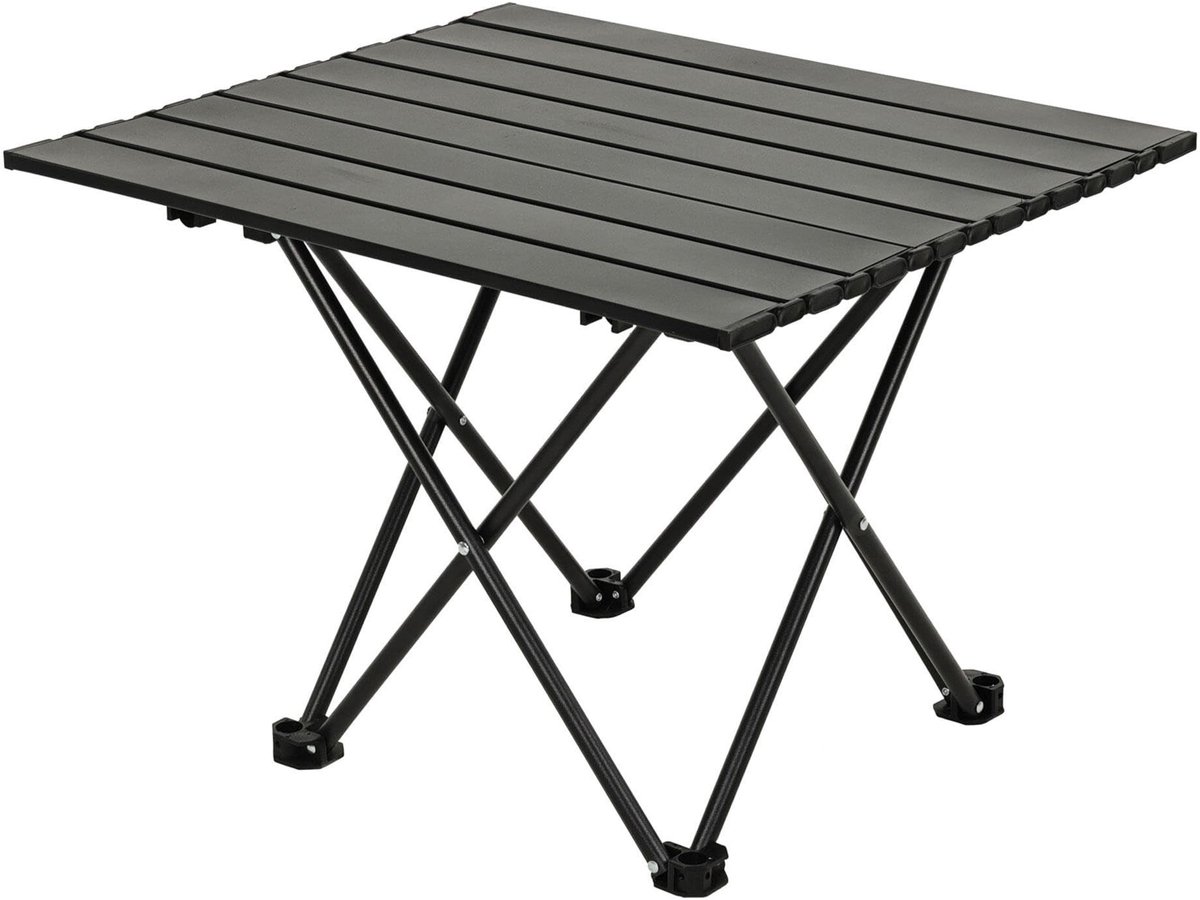 Omgoods - Vouwtafel van Metaal voor Binnen en Buiten, 56 x 40 x 46 cm