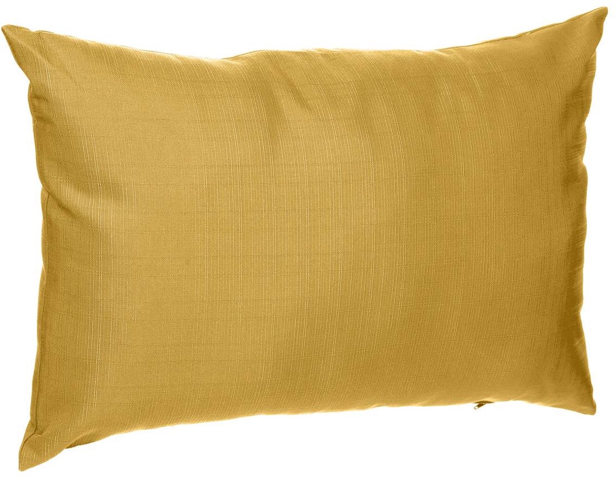 Hesperide Sierkussen - 30 x 50 cm - geel - polyester -