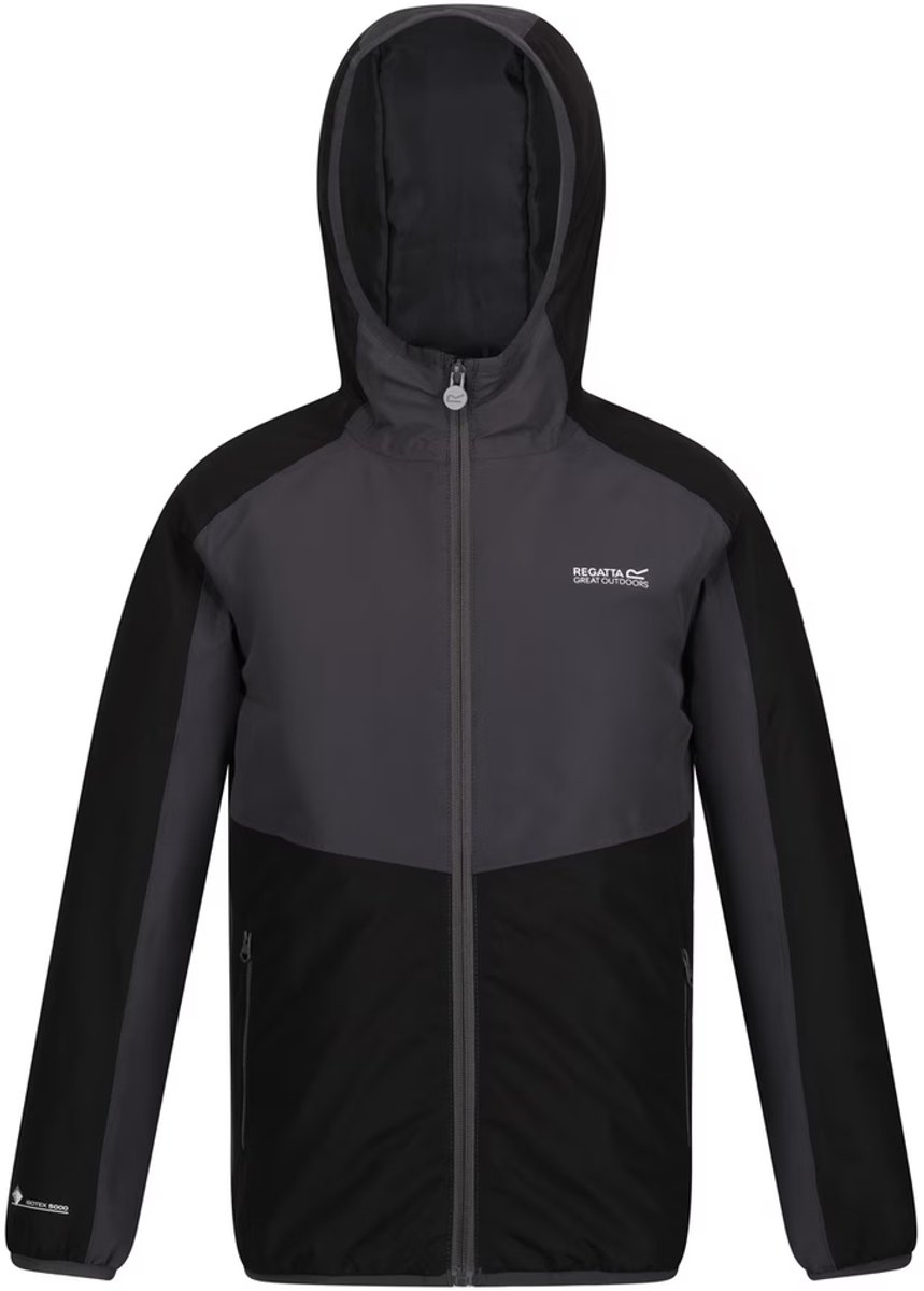 Regatta Kids Classmate Black Sgrey