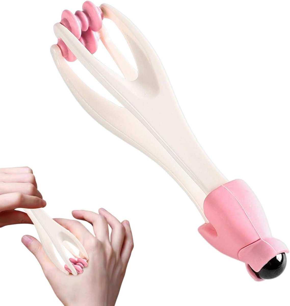 Vingermassage Roller - Handmassage Tool - Spierontspanning Bevorderen - Ergonomisch Ontwerp - 17 x 35 x 35 cm - Niet gespecificeerd