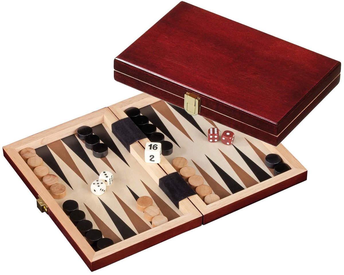 Philos 1100 - Houten Backgammon koffer