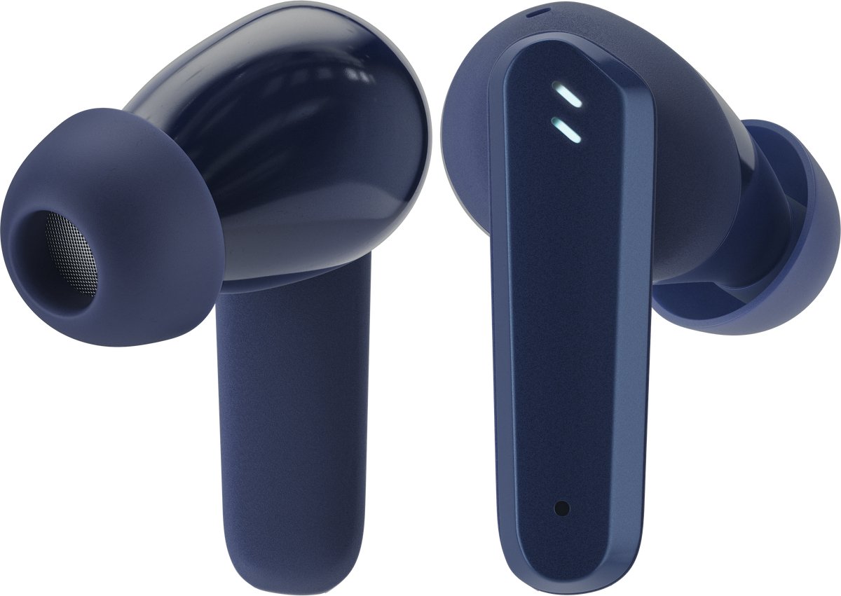 Phreeze TWS Pro 2 ANC - Bluetooth Oordopjes - Noise Cancelling Oortjes - Volledig Draadloze Oordopjes - Earbuds - Dubbele Ruisonderdrukking - Krachtige Bass & Hoge Geluidskwaliteit - Blauw