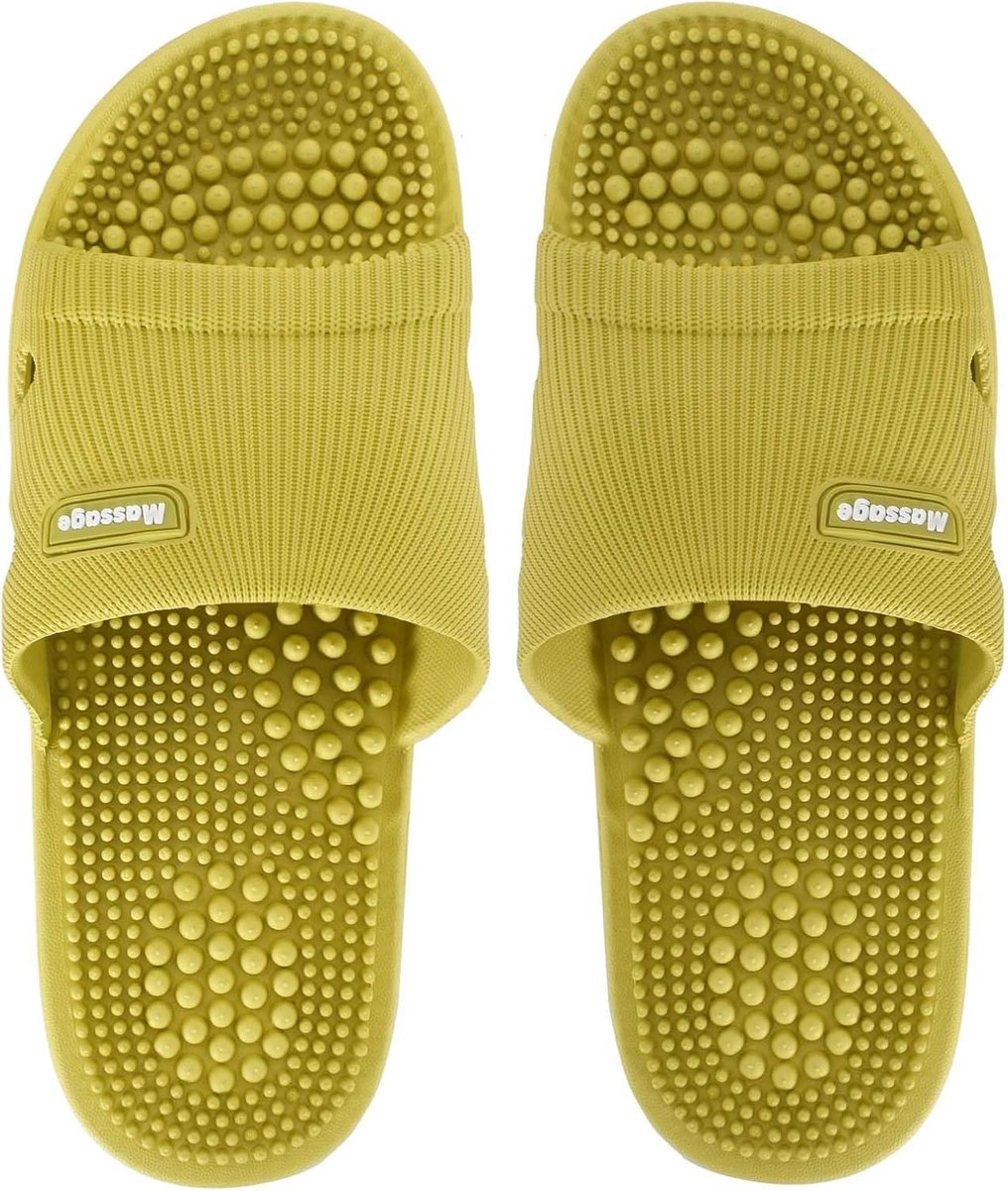 SnelShoppen - Acupressuur Massage Slippers voor Mannen en Vrouwen, Ergonomische Massagesandalen, Luxe Huisslippers van Hoogwaardige PVC, Ideaal voor T