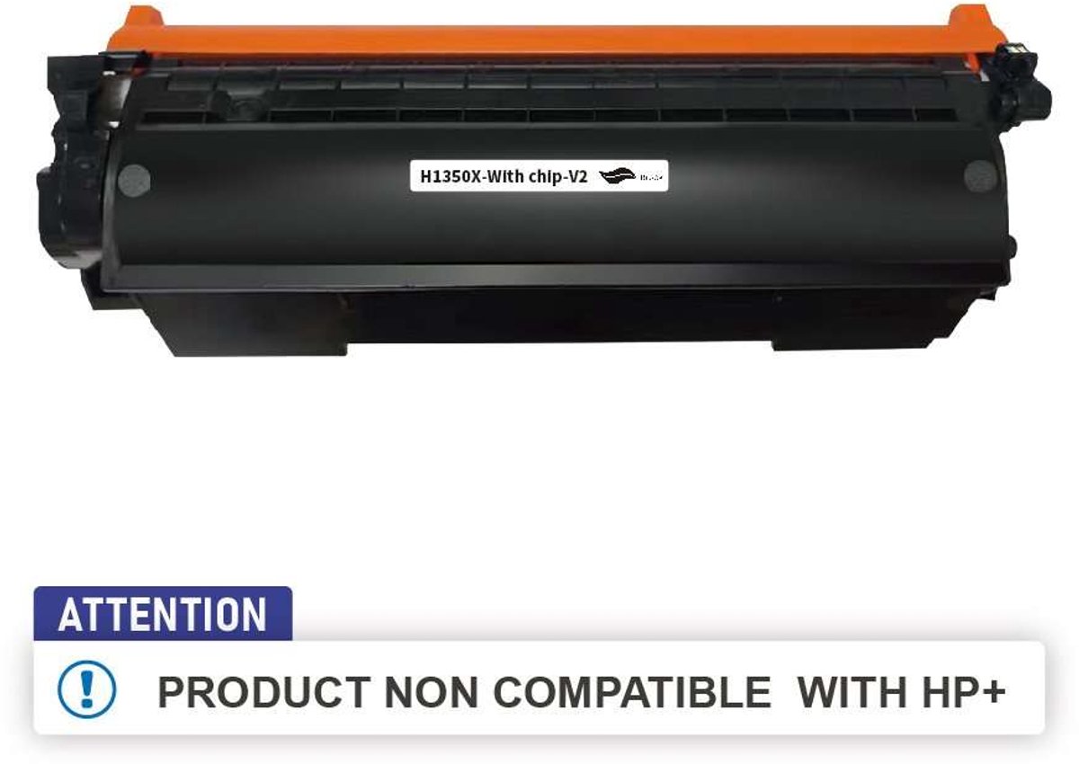 HP W1350X / W1350A - Toner Zwart - 2400 pagina's - Huismerk Compatible - Geschikt voor HP Laserjet M 209dw HP Laserjet MFP M 234dw HP Laserjet MFP M 234sd HP Laserjet MFP M 234sdw - THB135X-C alternatief - HP toner