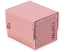 Vault X Exo-Tec® Zijbelading Trading Card Deck Box 100+ - Kaarthouder en opbergdoos - Roze