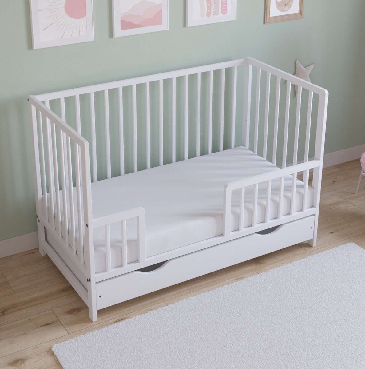 Love For Sleep Asher 2-in-1 Meegroeibed 60 x 120 cm