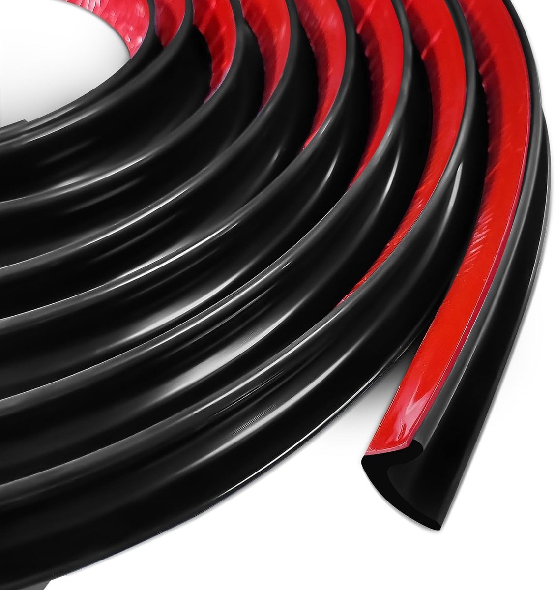 SnelShoppen - Zipper Regengoten, Rubber Drip Strip, PVC Regensstrip, J-vormige Dakdoorvoer, Waterdichte Bypass Strips voor Voertuig, Truck, RV, Boot,
