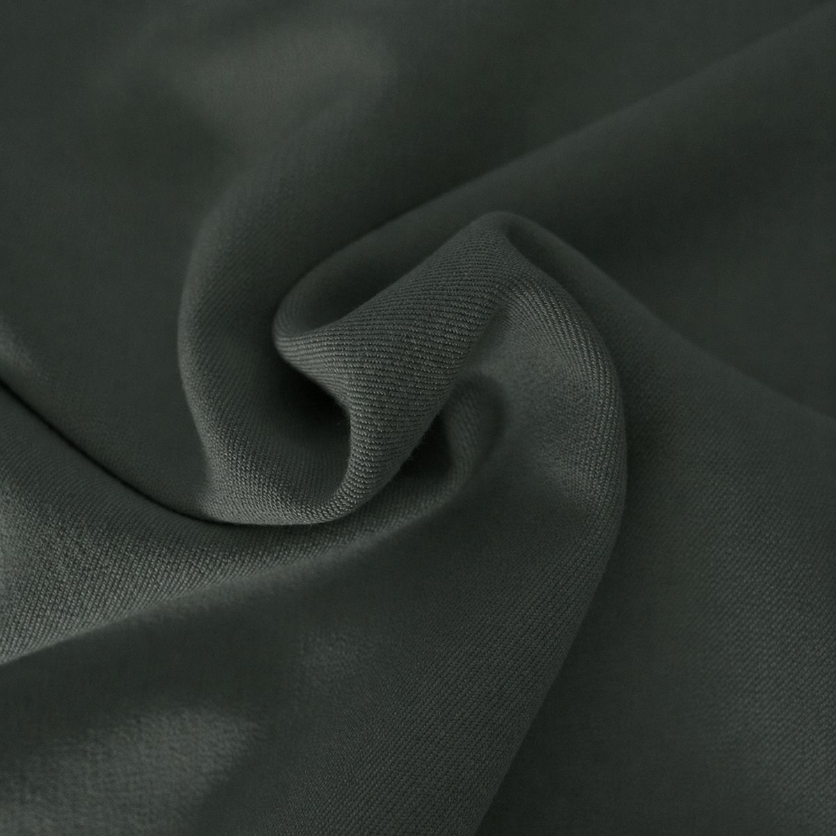 Colombo Stretch Pakkenstof Grijs Groen – Geweven Uni Stof – 148 cm Breed – Oeko-Tex – 265 g/m² – Blazer- en Broekstof