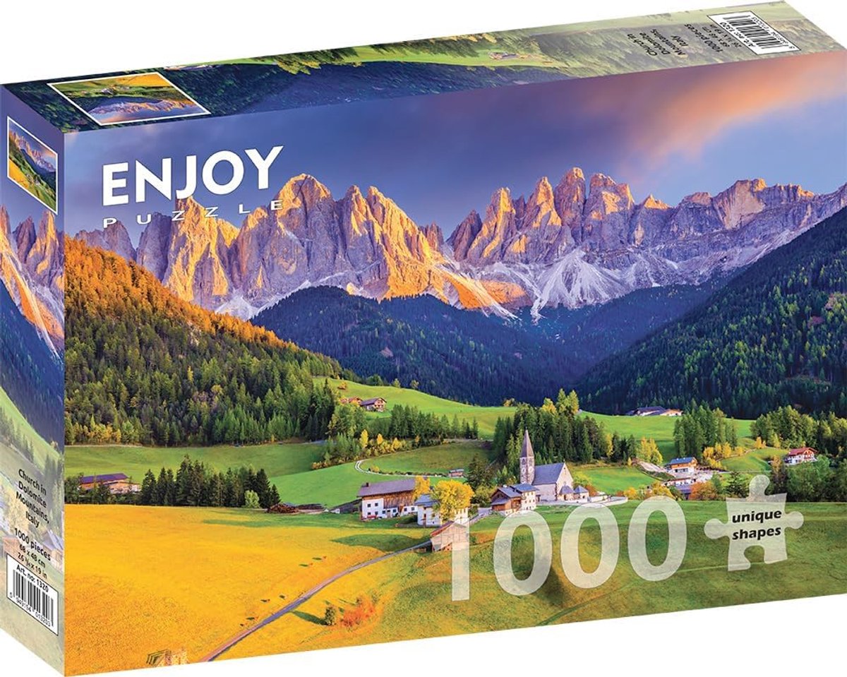 Puzzel 1000 Stukjes - Legpuzzel Volwassenen - Ontspannen Tijd Verdrijven - Mat Antiverblindend Oppervlak - 68 x 48 cm