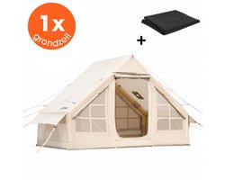 Lenx Opblaasbare Tent 2 tot 4 Personen - 300x210x200 cm -...