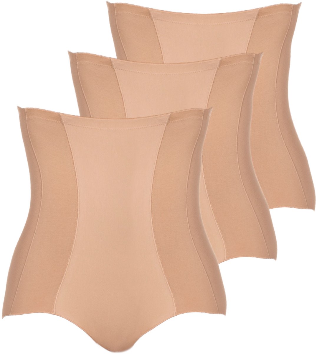 3-pack High waist Cotton Shape