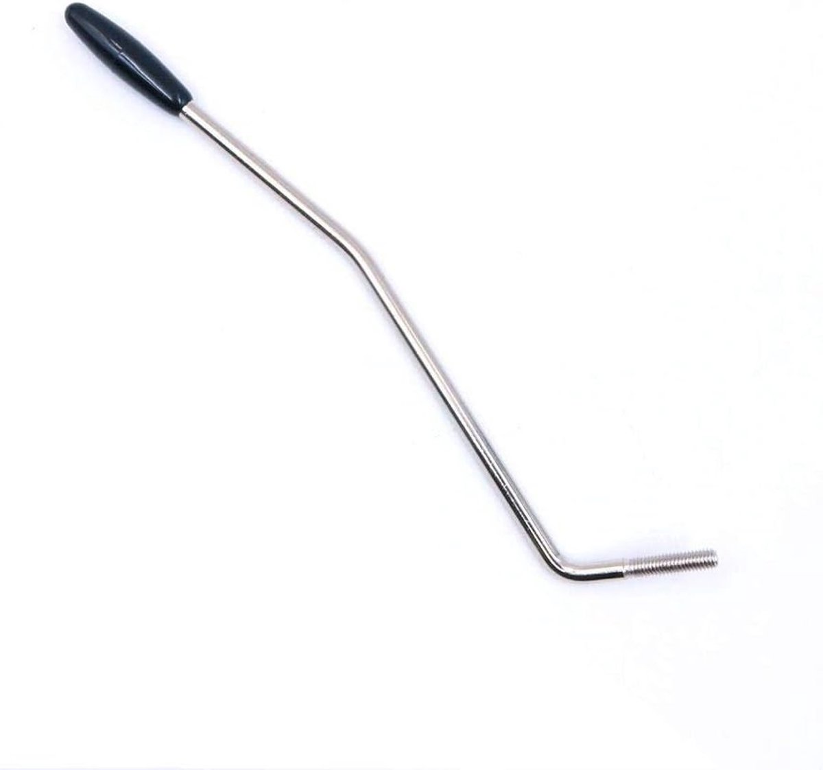 5mm Tremolo Arm voor ST Squier Elektrische Gitaar - Chroom met Zwarte Tip - Perfect voor Gitaar Accessoires en Vervangingen