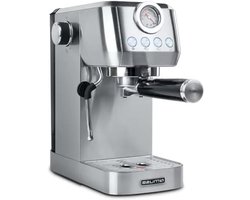 Espresso Machine - Koffiezetapparaat - Luxe Koffie Maken - Met Drukmeter - 1.3 Liter - Staal
