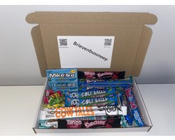 Amerikaans Snoep Pakket XL 400g – American Candy Box – Brievenbus Cadeau – Snoepbox met Amerikaanse Snoep – Brievenbussnoep - Snoepdoos
