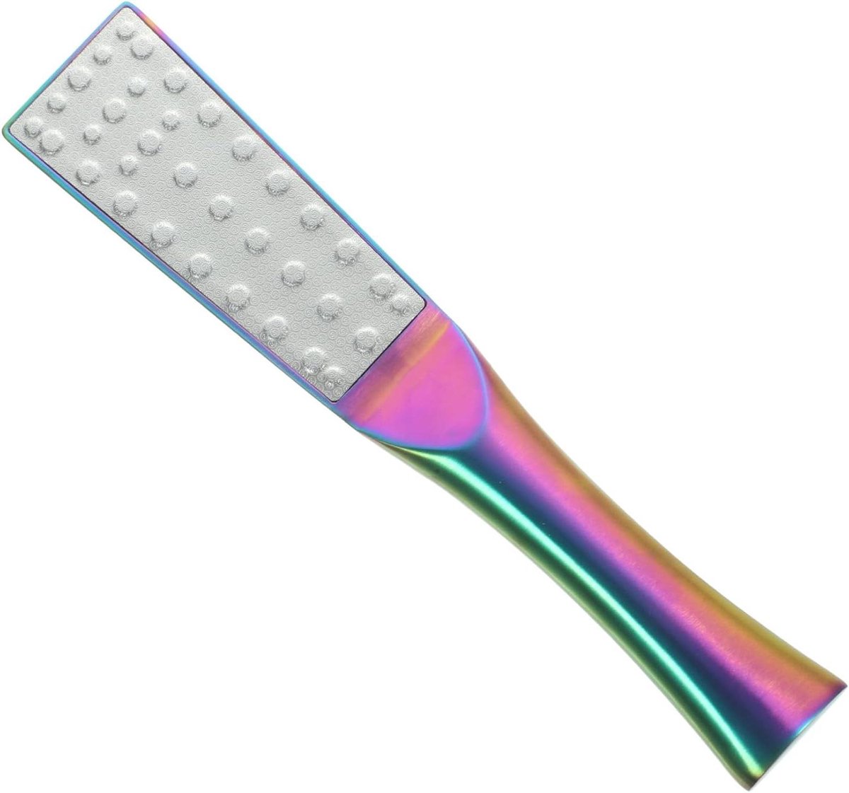 Voetvijl Eeltverwijderaar - Voeten Raspen - Gladde Voeten - Dubbelzijdig Roestvrij Staal - 25.5 cm - Zilverkleurig