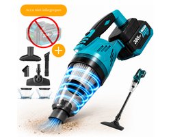 Instava Kruimeldief met LED Licht – Geschikt voor Makita LXT 18V Accu – Draadloze Handstofzuiger – 10kPa Zuigkracht – 750ML – Zonder Accu – Kruimeldief voor Auto & Huis