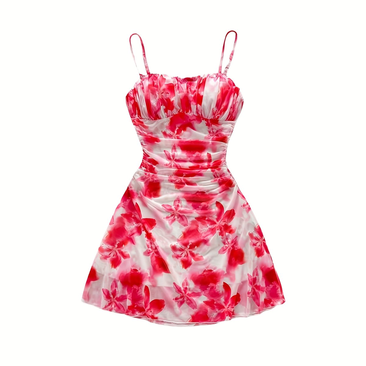 Currero Zomerjurk Dames Zomerjurken Volwassenen Vrouwen Midi Jurk Ibiza Stijl Sundress Dress Meerkleurig M Meer Kleurig