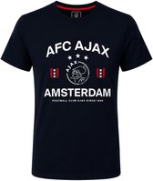 AFC Ajax - T-shirt - Maat 104/110 - Donkerblauw - Kinderen