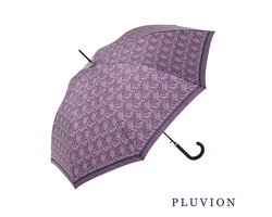 Pluvion Dames Wandelparaplu PAIPAI UV 50+ - Paars - Stormbestendig - Handmatig