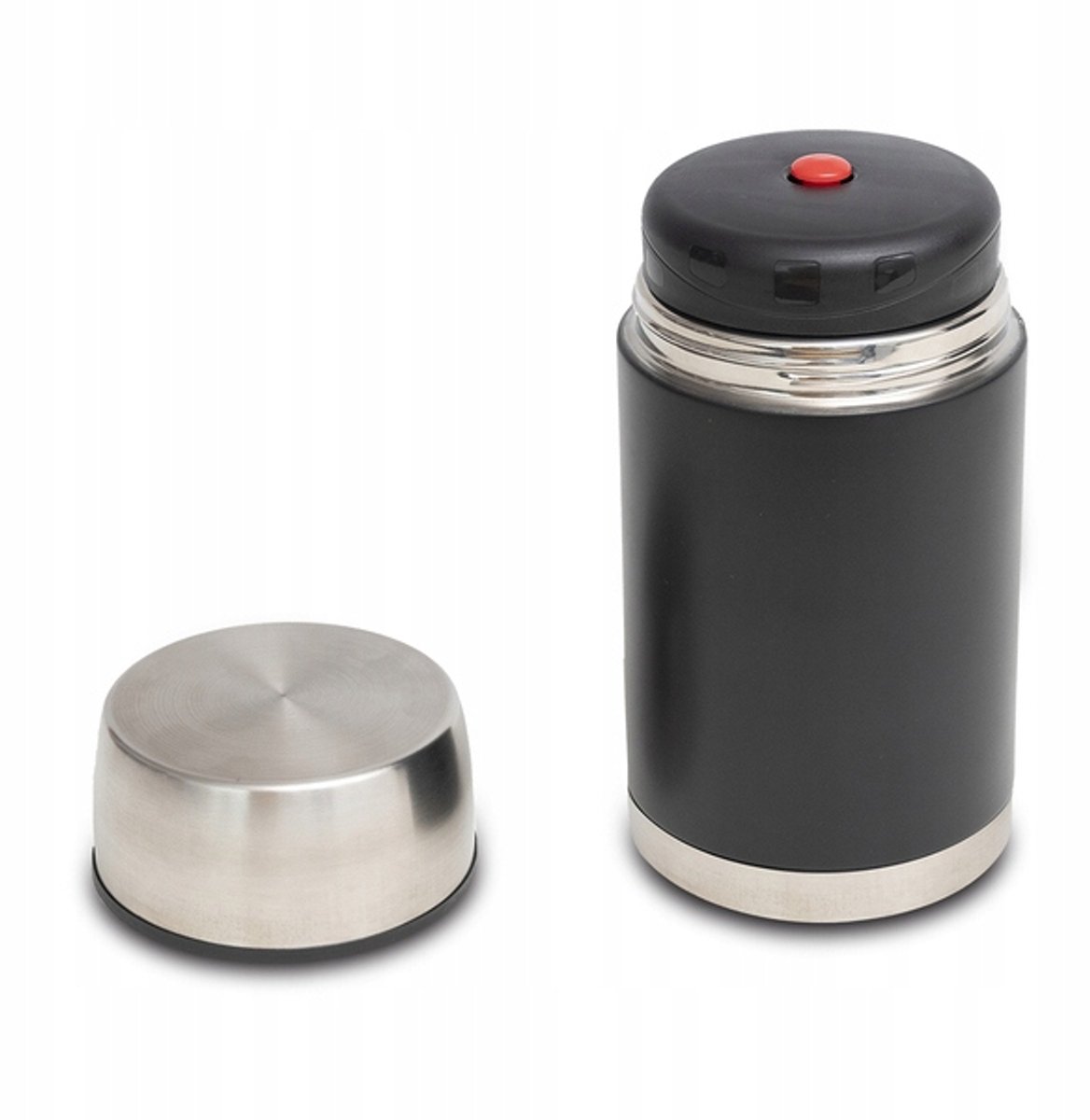 Merkloos Thermos Lunchbox 1000 ml - Roestvrij Staal, Houdt Warmte 24u