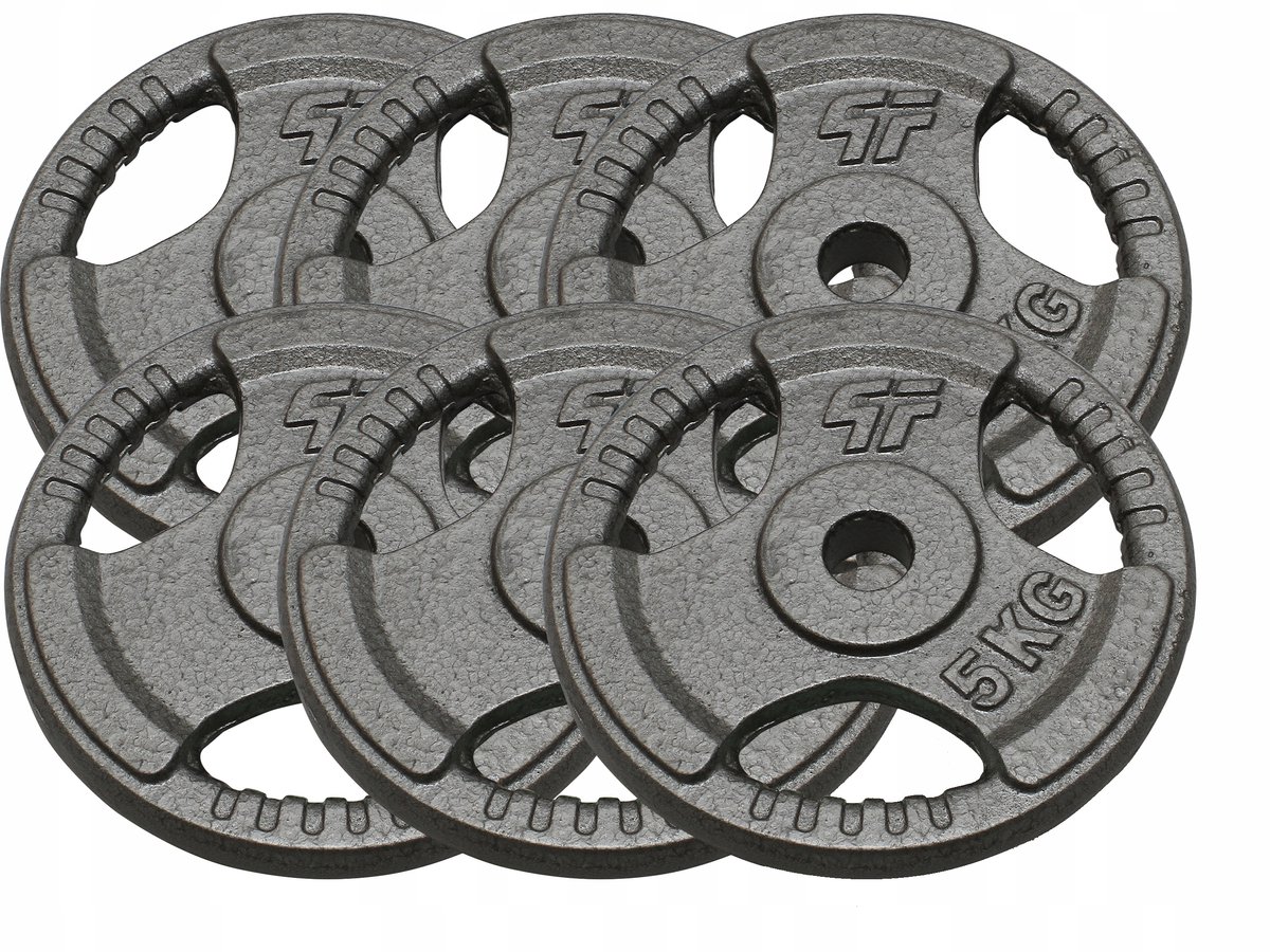 Platinum Fitness 30kg Gietijzeren houderplaten 29mm