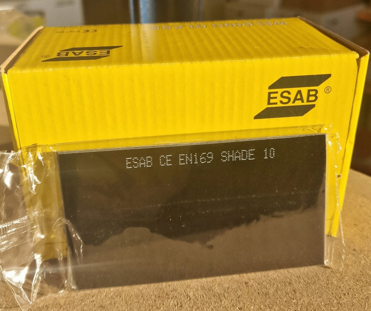 ESAB Laslens 110x60 DIN 10 voor Lashelmen
