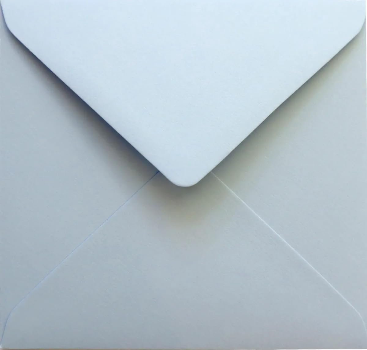 Netuno 25 Square Envelopes Pastel Blue 11x11cm 120g Malmero Azure Elegant Envelopes for Wedding Birthday Christmas - ShopVlot