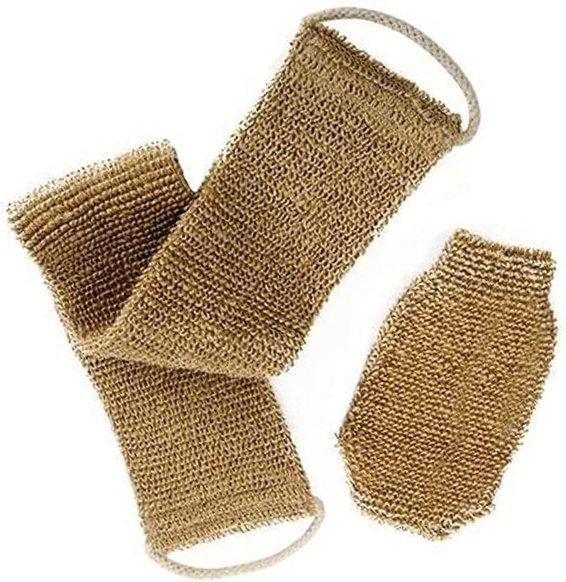 Exfoliërende Douchehandschoen met Scrubber - Tweezijdig Gebruik voor Bad en Douche - Diepe Reiniging voor Mannen en Vrouwen