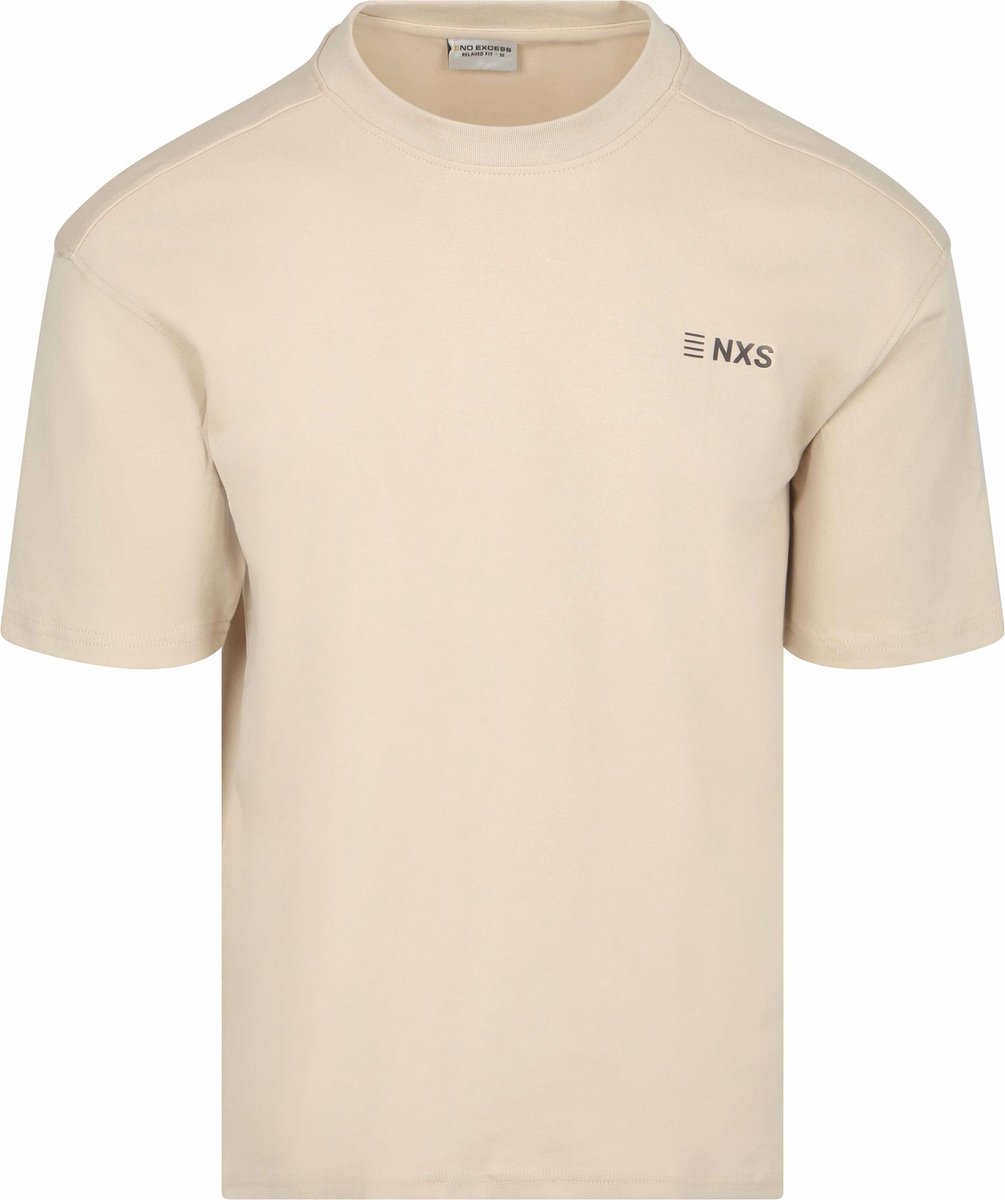 No-Excess Crewneck Graphic Back Print - Maat M - Heren - Casual T-shirts