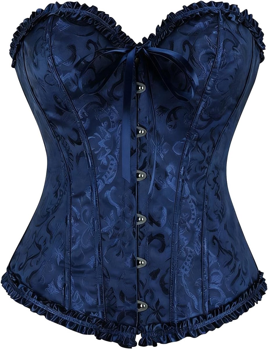 Women's Corset Waist Corset Bustier Elegant Bustier Corset Top Corset Vintage Gothic - ShopVlot