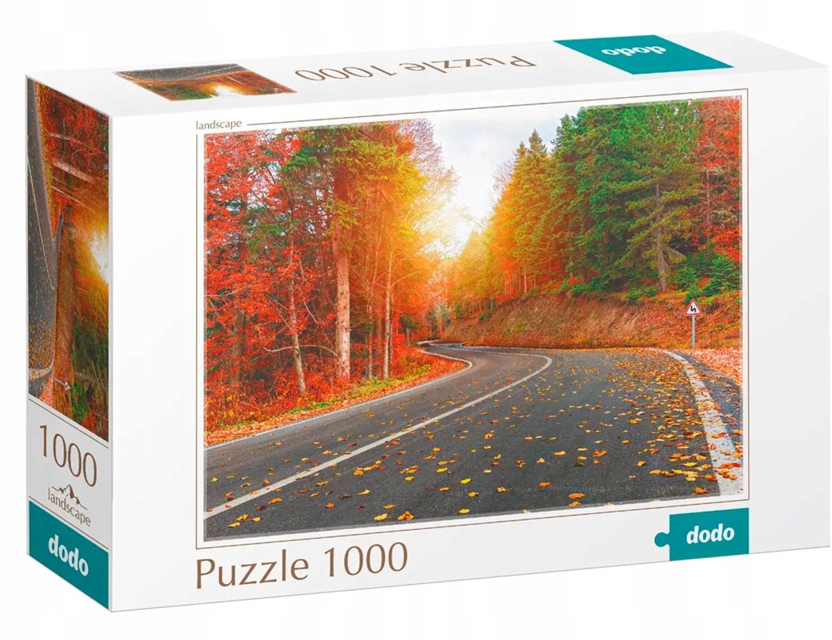 Merkloos Puzzel 1000 Stukjes: Herfstbos, Turkije