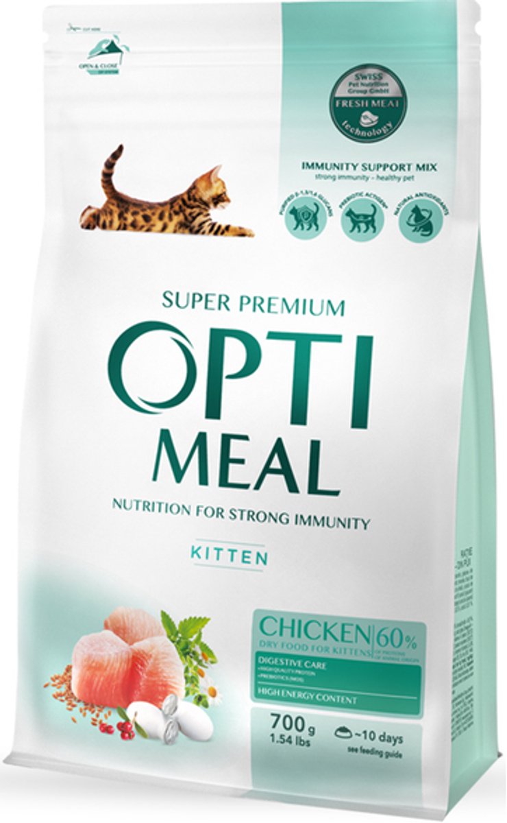 Optimeal OptiMeal kitten with chicken700 gram