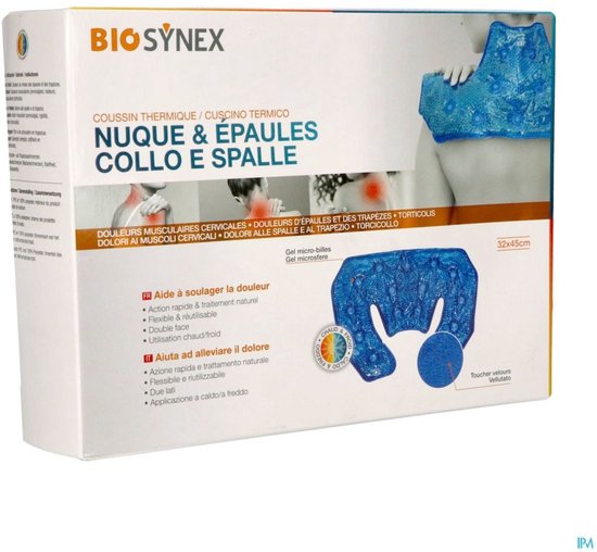 BIOSYNEX Thermisch Schouder-Halspack 32X45 cm 1 Warmtekussen