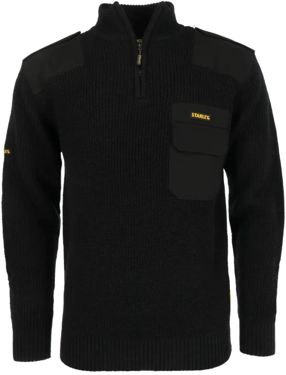 Werktrui Stanley Pullover Commando ( Mpuz11001Bra ) M/50 Zwart